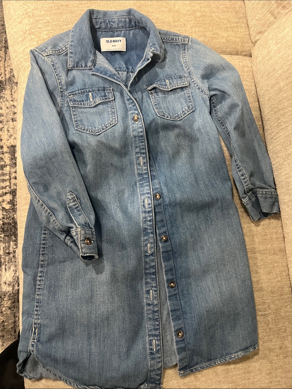 Denim dress